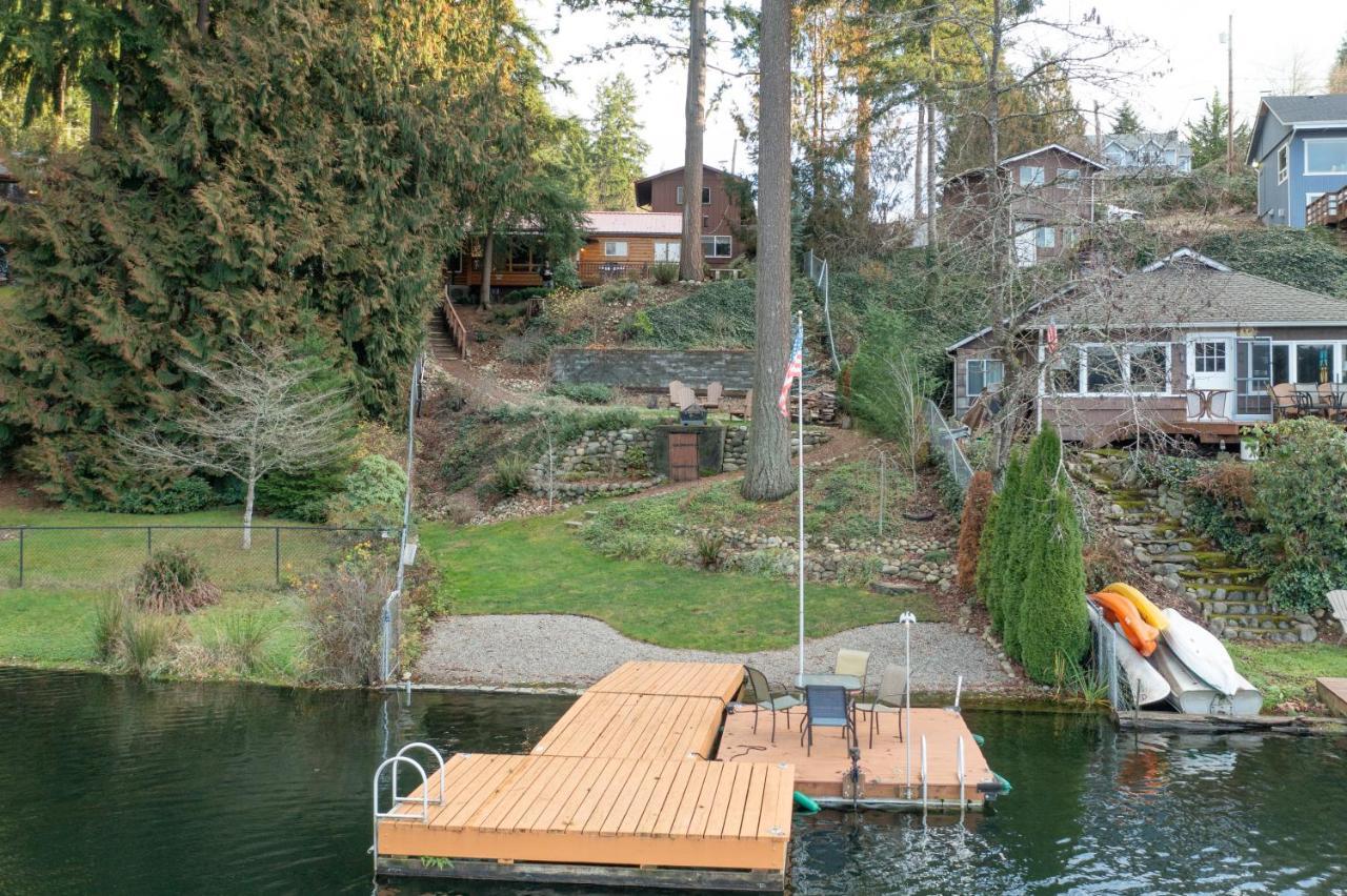 Koi Story Cabin On The Lake - Waterfront, Near Bike Trail Maple Valley Εξωτερικό φωτογραφία